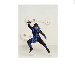 Blue ninja scorpion boys costume!